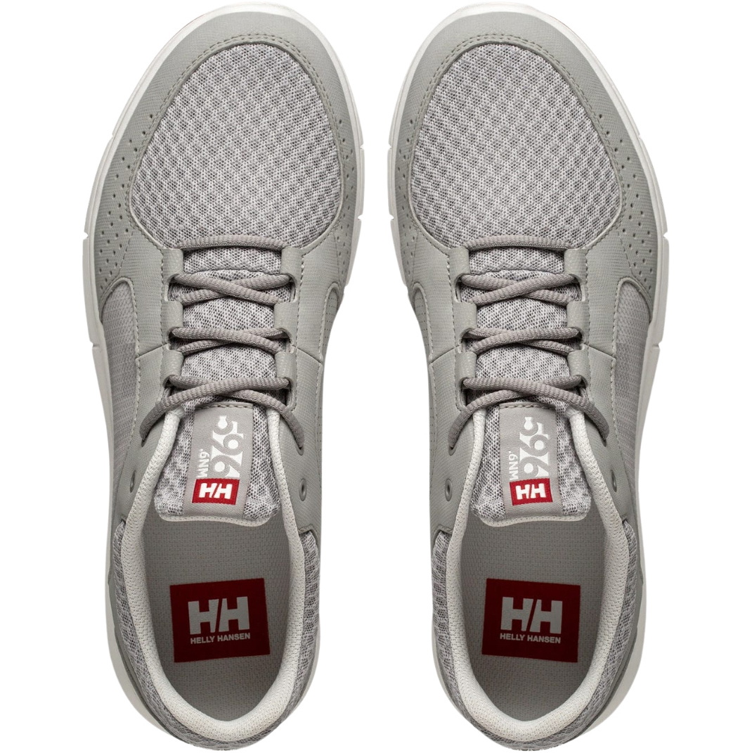 2026 Helly Hansen Mens Ahiga V4 Hydropower Sneakers 11582 - New Light Grey